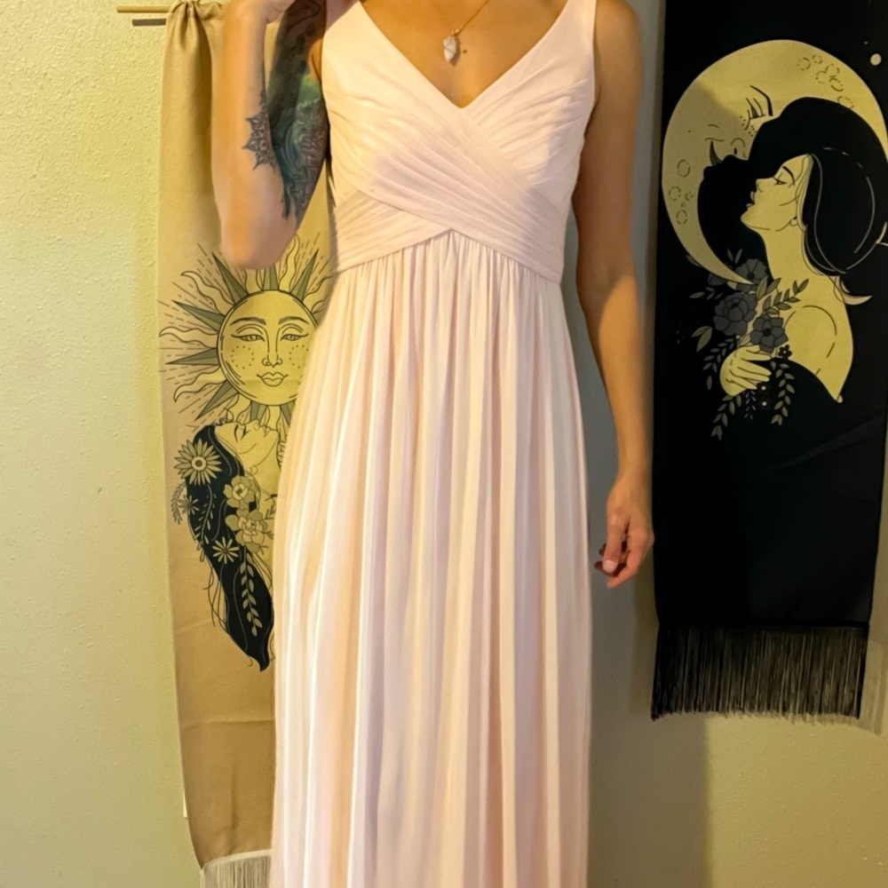 Brides maid dress, only worn during ceremony and pictures